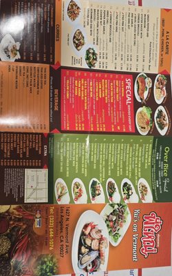 Menu photo 1 Yai's On Vermont Los Angeles, CA