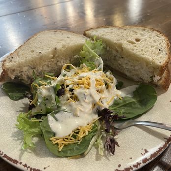Sister’s Sweets, Eats & More - Chicken salad sandwich with side salad - Venues & Event Spaces Near Me - Chipley, Florida