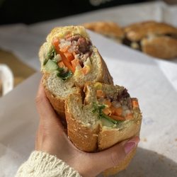 Cafe Bayon - BBQ pork banh mi