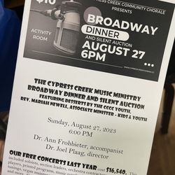Cypress Creek Christian Church & Community Center Center - Lovely night