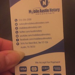 Photo of Mobile Austin Notary - Austin, TX, US.