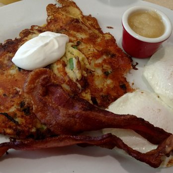 Egg N' Joe - Potato pancakes hit the spot!  Delish! - American Near Me - Gilbert, Arizona