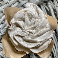 Brewed Awakenings - Wedding Cake Cupcake