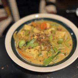 Pasifika Grill & Bar - Coco curry roasted veggies and tofu
