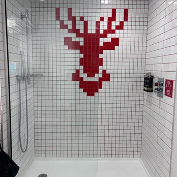 Radisson RED Minneapolis Downtown - Cool tile in the shower - Hotels Near Me - Minneapolis, Minnesota