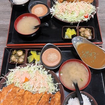 Hako - Hire-Katsu (top) & Chicken Katsu w/ curry (bottom) - Sushi Bars Near Me - Irvine, California Hako - Hire-Katsu (top) & Chicken Katsu w/ curry (bottom) - Sushi Bars Near Me - Irvine, California