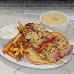 Eagle Restaurant - Chicken Kabob Platter