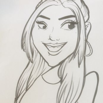 Cartoon Ink - My cartoon!  loved it! - Caricatures Near Me