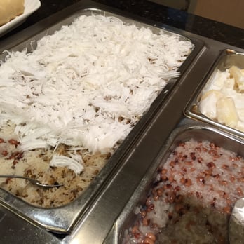 Kim Son - Sticky rice with beans and shaved coconuts.  Really good. - Vietnamese Near Me - Houston, Texas