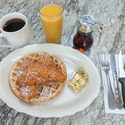 Chicken and waffles