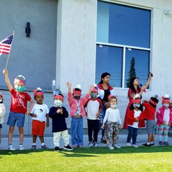 Empire Montessori Preschool - Willow Glen - July 4th 2022 Parade!