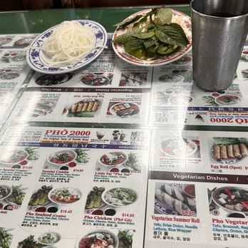 Pho 2000 - Garnishes - Vietnamese Near Me - Los Angeles, California