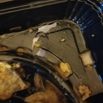 OKKO - Broken takeout container broke while we were eating. Not fun. - Asian Fusion Near Me - Hilton Head Island, South Carolina OKKO - Broken takeout container broke while we were eating. Not fun. - Asian Fusion Near Me - Hilton Head Island, South Carolina