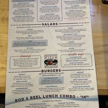 MacKenzie River Pizza, Grill & Pub - Menu - Pizza Near Me - Butte, Montana