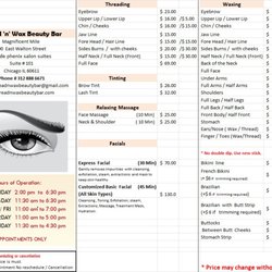 Thread 'n' Wax Beauty Bar
