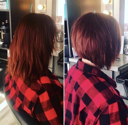 Before and after pictures - Before and after haircut pictures.