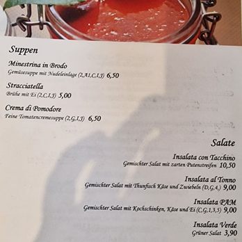Pam - Speisekarte - Pizza Near Me - Weinheim, BW Pam - Speisekarte - Pizza Near Me - Weinheim, BW