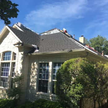Alpha Roofing Industries - Production photos of full roof replacement in Austin. - Roofing Near Me - Round Rock, Texas