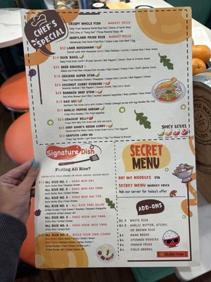 Menu photo 8 All Rice Thai Alexandria, VA Menu photo 8 All Rice Thai Alexandria, VA