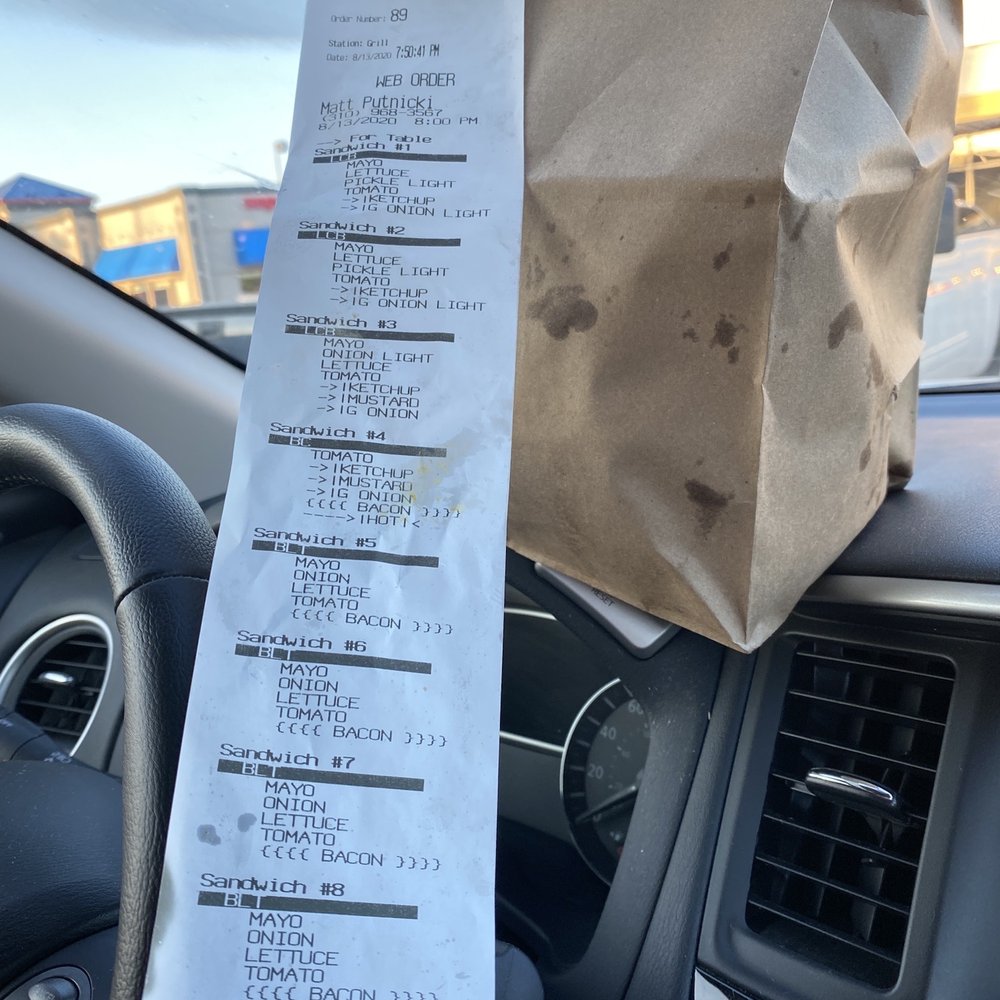 Five Guys - Our order we placed online yet they still managed to get it all wrong :( - Burgers Near Me - Kalispell, Montana Five Guys - Our order we placed online yet they still managed to get it all wrong :( - Burgers Near Me - Kalispell, Montana
