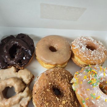 Cafe Donuts - Classic donuts - mixed toppings - Coffee & Tea Near Me - West Covina, California