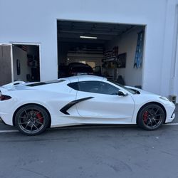 Quality Sound Car - Corvette 2025 full wrap in ppf clear protection