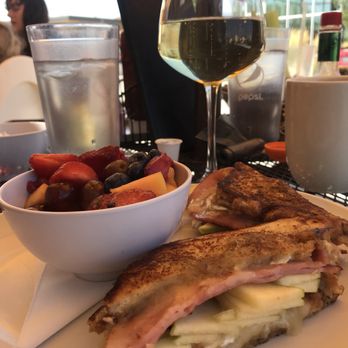 Two Chicks - Bumble Brie Grilled cheese with Fruit and a glass of Bubbly! - Breakfast & Brunch Near Me - Reno, Nevada Two Chicks - Bumble Brie Grilled cheese with Fruit and a glass of Bubbly! - Breakfast & Brunch Near Me - Reno, Nevada