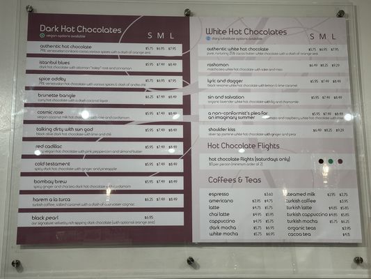 Menu photo 1 Koko Monk Chocolates Vancouver, BC