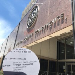 Galveston-County - State inspection sticker
