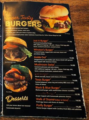 Menu photo 2 Winston's Cafe Chesapeake, VA Menu photo 2 Winston's Cafe Chesapeake, VA