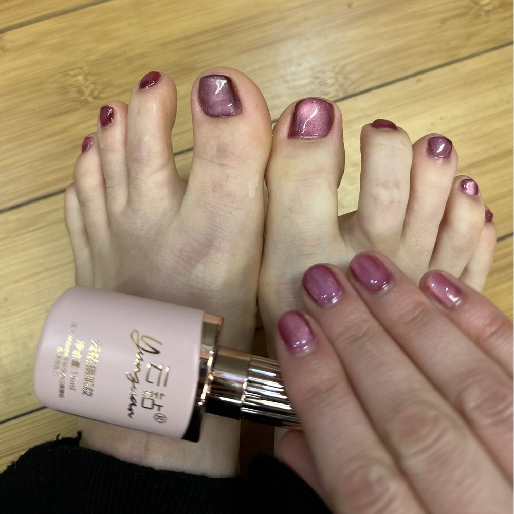 Rhinebeck Spa and Nails - New Tiger Eye nail collection. Uses magnets during the polish process to get the unique glow. It's awesome!a - Day Spas Near Me - Rhinebeck, New York