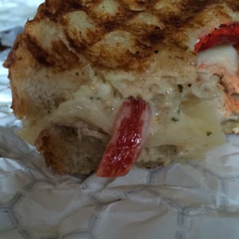 Corner Store- Chatham - Chicken panini with red peppers! - Sandwiches Near Me - Chatham, Massachusetts Corner Store- Chatham - Chicken panini with red peppers! - Sandwiches Near Me - Chatham, Massachusetts