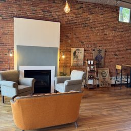Great place to gather for a meeting, book club, etc. Great place to gather for a meeting, book club, etc.
