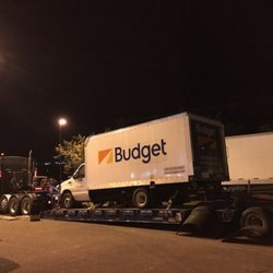 Budget Car & Truck Rental - Finally towing our BROKEN truck after 3 days of being stranded without a solution