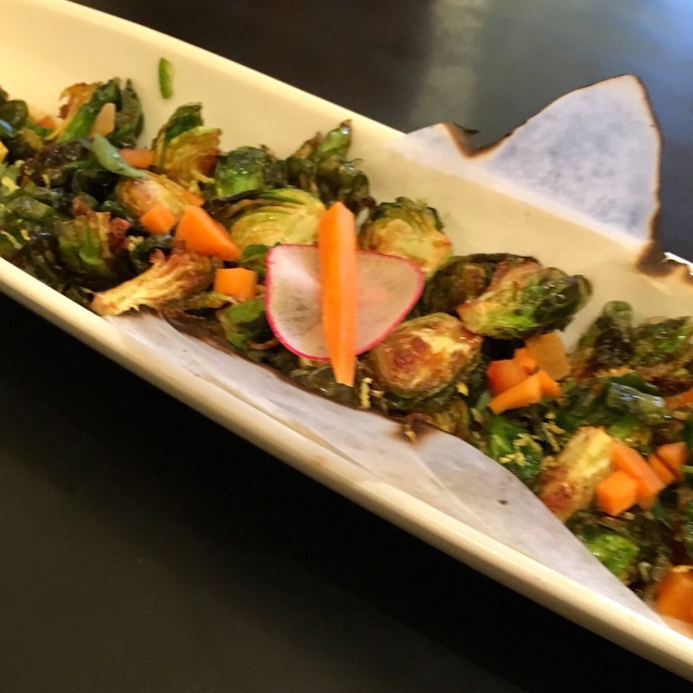 Tona - Charred Brussels sprouts - Sushi Bars Near Me - Ogden, Utah Tona - Charred Brussels sprouts - Sushi Bars Near Me - Ogden, Utah