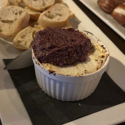 J Squared Barrel House - Warm goat cheese and Olive tapenade