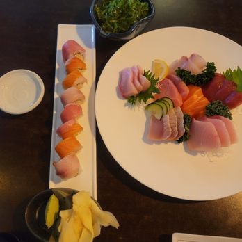 Sushi Goemon - Rainbow roll and 15 piece + order of 2 piece yellow tail/Hamachi - Japanese Near Me - San Francisco, California Sushi Goemon - Rainbow roll and 15 piece + order of 2 piece yellow tail/Hamachi - Japanese Near Me - San Francisco, California