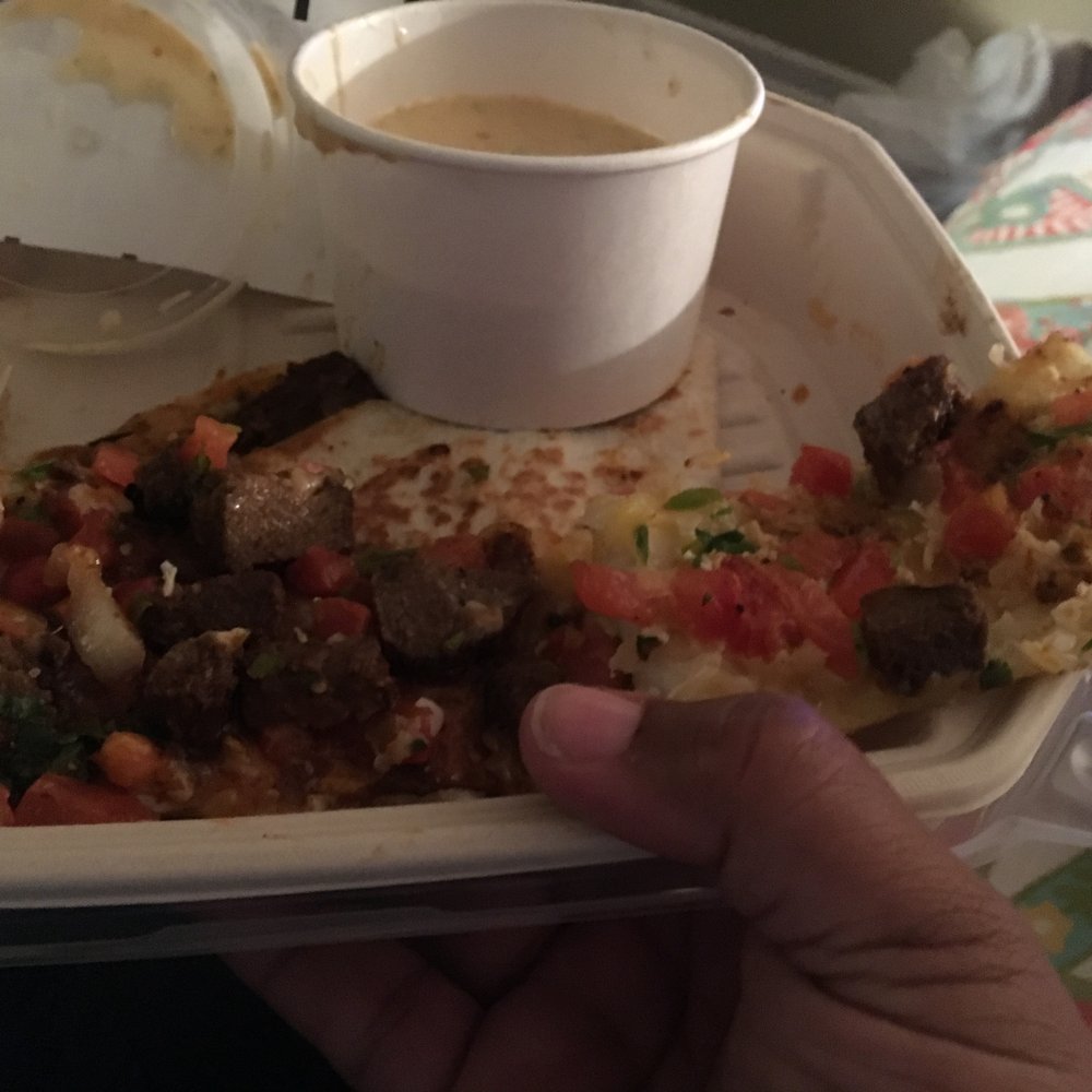 QDOBA Mexican Eats - a steak quesadilla with no cheese - Mexican Near Me - Indianapolis, Indiana QDOBA Mexican Eats - a steak quesadilla with no cheese - Mexican Near Me - Indianapolis, Indiana