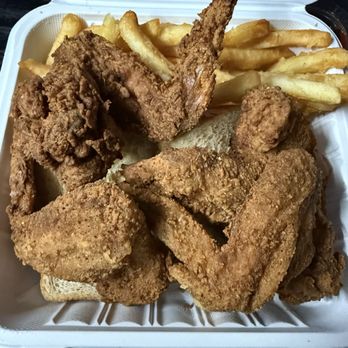 JJ fish & chicken - Chicken 3 Wings / 3 Legs / 3 Thighs - American Near Me - Oakland, California JJ fish & chicken - Chicken 3 Wings / 3 Legs / 3 Thighs - American Near Me - Oakland, California