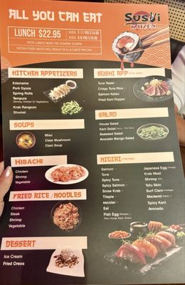 Menu photo 1 Sushi Kaizen Kissimmee, FL Menu photo 1 Sushi Kaizen Kissimmee, FL