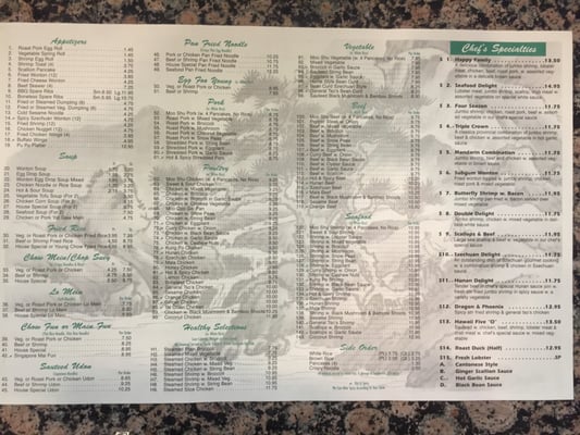 Menu photo 8 China City II Warren, NJ Menu photo 8 China City II Warren, NJ