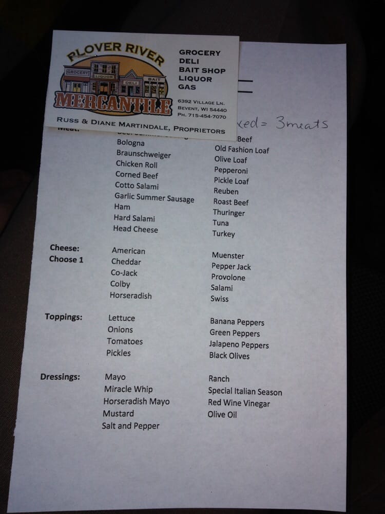 Plover River Mercantile Logo