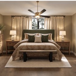 McKnight Interiors - Warm inviting primary bedroom