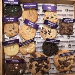 Insomnia Cookies - There are cookies in this photo.  You eat them and live your best life.