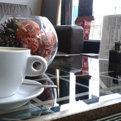 Cafe Number 10 - View from a cosy sofa.