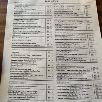 Monti's - Menu June 2025 - Mediterranean Near Me - Santa Rosa, California Monti's - Menu June 2025 - Mediterranean Near Me - Santa Rosa, California