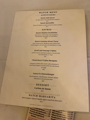 Menu photo 1 Superior Grill Lafayette, LA Menu photo 1 Superior Grill Lafayette, LA