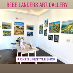 Bebe Landers Art Studio - Visit Bebe Landers Art Gallery at Okto Lifestyle Shop, 30012 Crown Valley Pkwy, Laguna Niguel