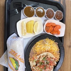 Filiberto’s Mexican Food - #2 Combination Plate - 1 Burrito, 1 Taco, Rice & Beans for ONLY $12.85!
