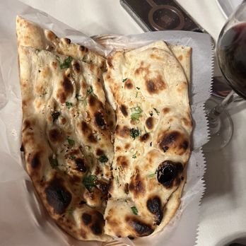 Indian Kebab Palace - Garlic Naan - Indian Near Me - Fresno, California